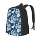 thumbnail image 1 of Easygdp Rose Flowers Mochila de Gran Capacidad Minimalista Ideal para Escuela, Viajes y Uso Diario, 1 of 6