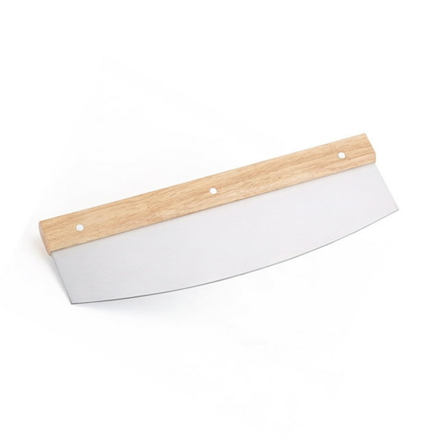 Pizza Slicer Bread Stainless Steel Chopping Tool Wheel Bakeware with Wood Handle Kitchen Baking Tools Pastry Cakes Accessories