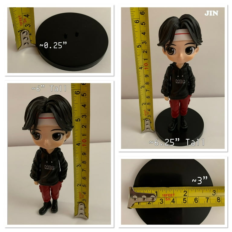 7 Pcs / Set KPOP BTS Bangtan Boys 6-inch Fashion Figures in OPP