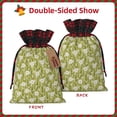 thumbnail image 2 of Pofeuu Daisies Flowers Print Burlap Bags with Drawstrings Drawstring Gift Bags Pouch Bag for Thankgiving Birthday Party Gift Wrapping Treats and Party Favors-Black, 2 of 8