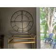 thumbnail image 4 of Wall clock - Round Wrought Iran antique wall clock, 4 of 6
