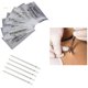 thumbnail image 2 of We T 20x Juego 12 13 14 15 16 17 18 19 20G Body Piercing Needle Disposable Sterile Stainless Steel Para Nose, 2 of 4