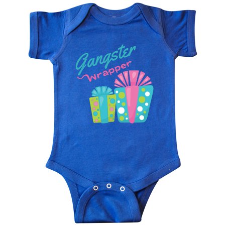 

Inktastic Gangster wrapper with Blue and Pink Gifts Gift Baby Boy or Baby Girl Bodysuit