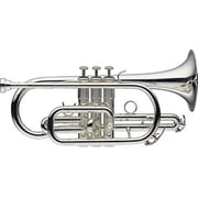 Levante LV-CR5201 Silverplated Bb Cornet in Soft Case - USA Workshop Tested