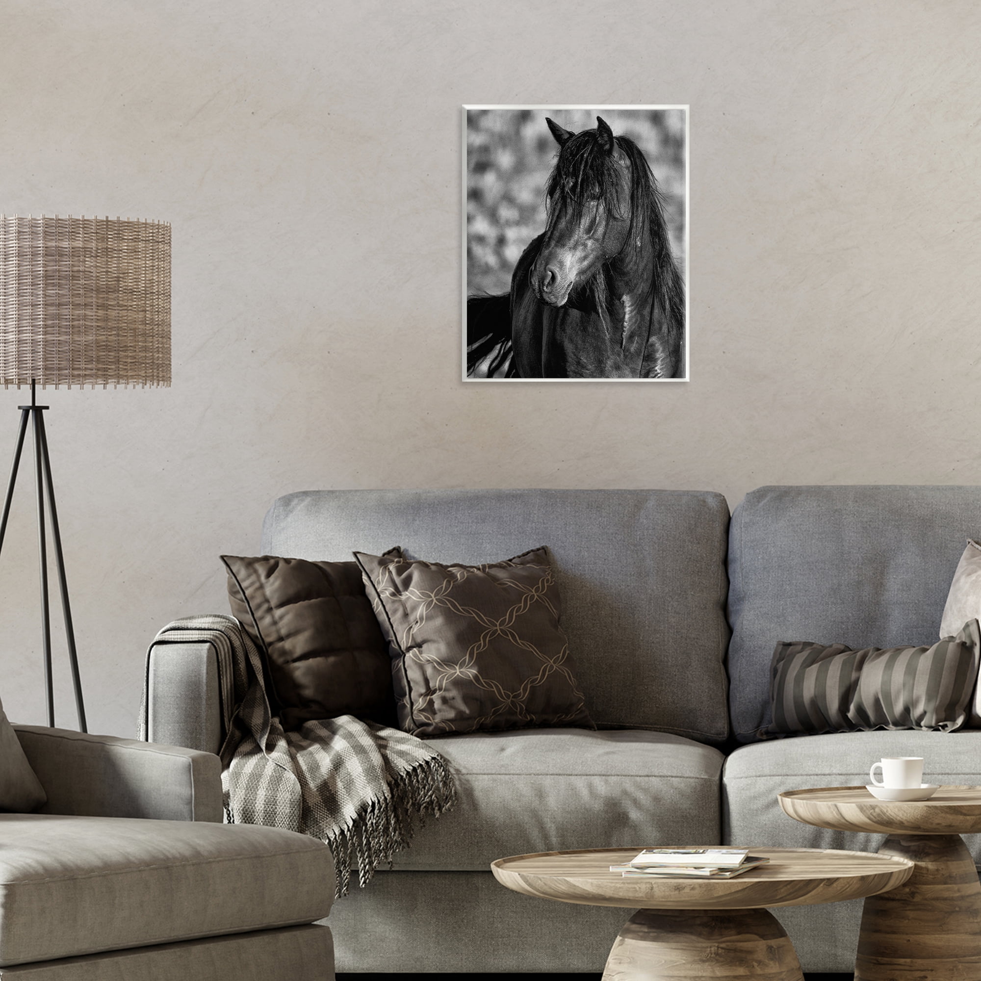 Stupell Industries Beauty In Black Wall Plaque Art, design by Tim West