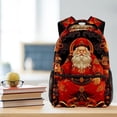 thumbnail image 5 of Lightweight Backpack Chinese God of Wealth School Bag Travel Laptop Daypack for Men Women Casual Rucksack, 5 of 6