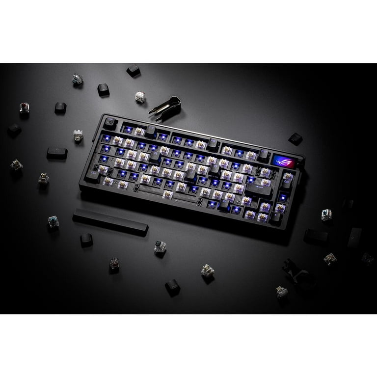 ASUS ROG Azoth Extreme 75 Custom Gaming Keyboard, Aluminum Chassis