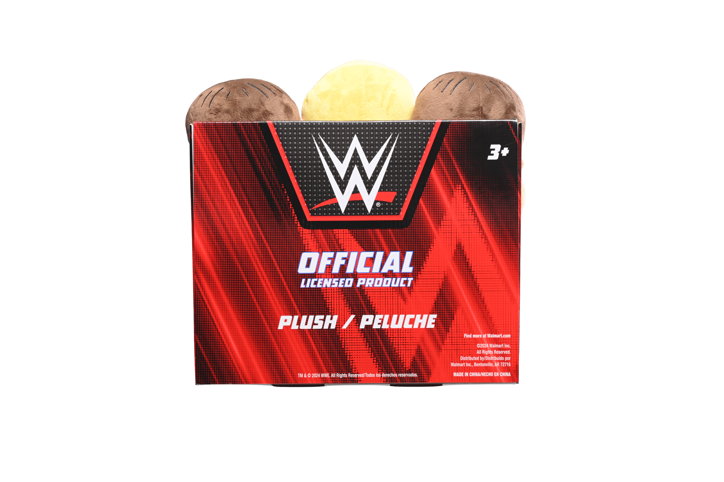 WWE 9" Plush Stone Cold, Stuffed Action Figure, Children Ages 3+