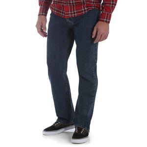 Wrangler Men's Performance Series Regular Fit Jeans, Black