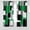 Green, variant on Orange Black Geometric Curtains for Bedroom 52x63inch Modern Abstract Blackout Curtains Insulated Room Darkening Window Drapes for Living Room 2 Panels