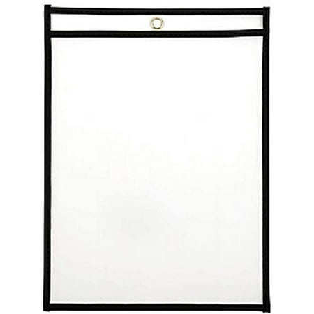 MyOfficeInnovations Job Ticket Holders 8.5" x 11" Clear 25/Pack (17700) 812756
