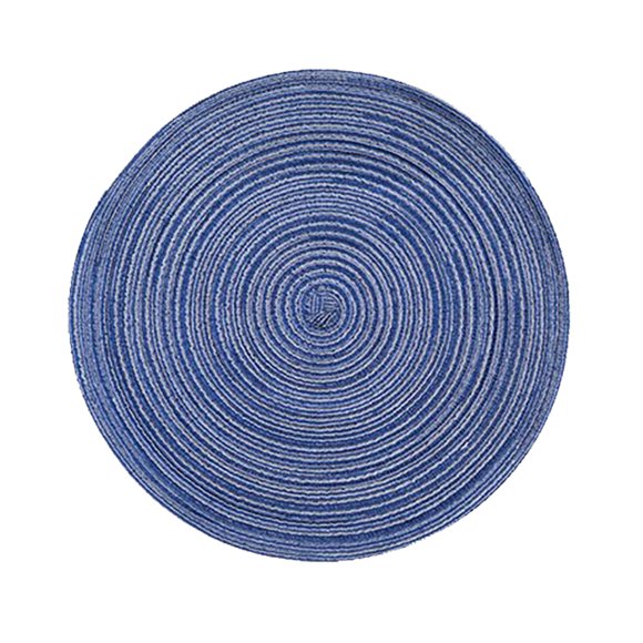 Hearth & Gear Napperon Coupe-Vent Rond Tissé Isolé Tapis de Plateau Tapis Décoratif Accessoire Tapis Domestique Tapis Chaud 38cm Tapis de Table Ronds Couleur Liège Assiettes Chaudes 10 Pouces Napperons Tissés Napperons pour Tables d'Appoint Tapis d'Assiette