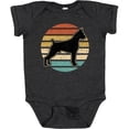 thumbnail image 3 of Inktastic Boxer Dog Vintage Silhouette Boys or Girls Baby Bodysuit, 3 of 5