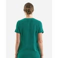 thumbnail image 3 of Onna NN310 Women's Invincible V-Neck Stretch Scrub Top-Clean Green-L, 3 of 4