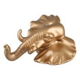 thumbnail image 1 of Animal Shape Hook, Resin Material, Wall Mounted Hanging Hook For Coat Towel Key, Decorative Hook With Removable Animal Horns, 1 of 8