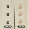 thumbnail image 2 of Raindrops Wood Furniture Hole Plugs for Decoration Beige Color Sturdy Design 15mm Size, 2 of 8