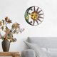 thumbnail image 1 of Gran metal sol y luna pared arte decoración al aire libre 3d metal sol y luna pared colgante decoración artística Su ShuxiuWang 8390605068416, 1 of 1
