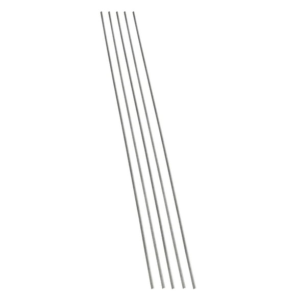 Palisade 94 in. L-Trim in Frost Nickel (5 Pack)