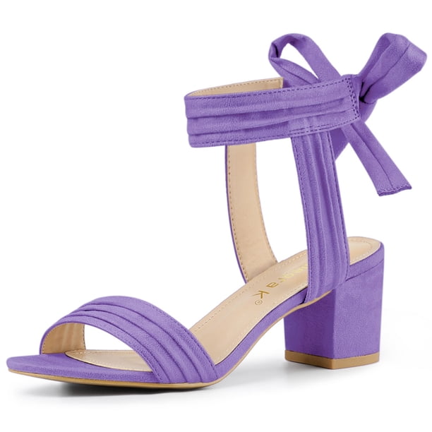 Hispanitas Mujer Sandalias De Tacón De Gatito Diamante De Imitación Correa De Tobillo Pu Para Mujeres Purpura 39 Allegra K Sandal Zapatos Tacon Mujer