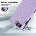 thumbnail image 2 of for iPhone 7 / 8 / SE 2022 & 2020 Wallet Case with Lanyard + Crossbody Strap, Elegant PU Leather Kickstand Anti-drop Case with 5 Card Slots + 1 Cash Pocket for iPhone 7 / 8 / SE 2022 & 2020, Purple, 2 of 9