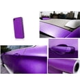 thumbnail image 2 of Riwesomey Etiqueta engomada del coche 3D Textura de fibra de carbono Automotriz Interior Exterior Cubierta decorativa Calcomanías Película Automoción decorativa y accesorios púrpura, 2 of 5