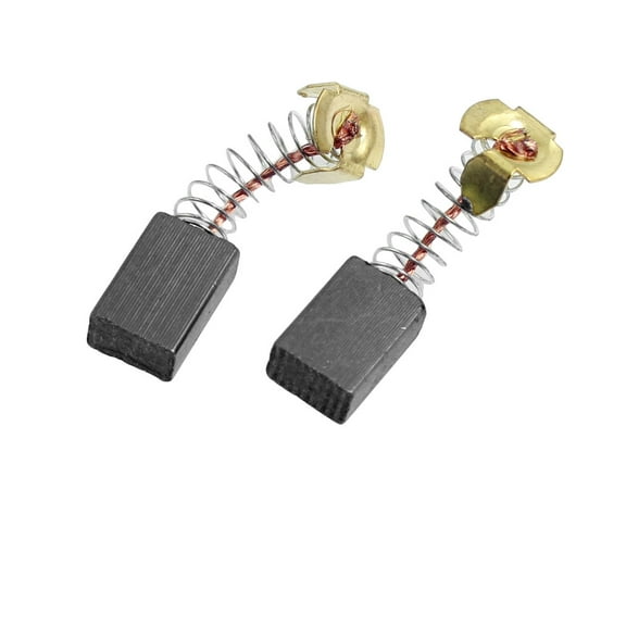 Unique Bargains 19/32" x 3/8" x 1/4" Power Tool Electric Motor Carbon Brushes 10 Pcs