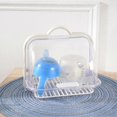 thumbnail image 2 of 1Pc Milk Bottle Draining Rack Bread Tableware Storage Box Portable Cleaning Box, 2 of 4