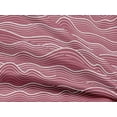thumbnail image 5 of oneOone Rayon Pink Fabric Asian Japanese Wave Craft Projects Decor Fabric Printed By The Yard 56 Inch Wide, 5 of 5