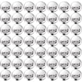 thumbnail image 1 of Yazoeia 50 Pcs Broche Plate Ronde en Acier Inoxydable, Épingle à Disque Plate, Broche en Fer Vierge Plateaux pour Badge Fabrication de Bijoux DIY Accessoires de Décoration CJC912-120794, 1 of 7