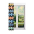 thumbnail image 3 of MKHERT Crazy Cat and Fish Window Curtain Living Room,Bedroom Window Drapes 52x84 inch, 3 of 3