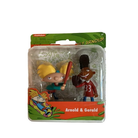 Nickelodeon~ Hey Arnold! ~ Arnold & Gerald Mini Figure 2 Pack