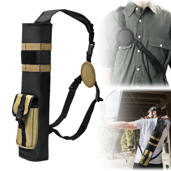 Noothes Adjustable Arrows Bag Holder Outdoor Archery Quiver Stand for Carbon Fiber Recurve Compound Bows Accessories