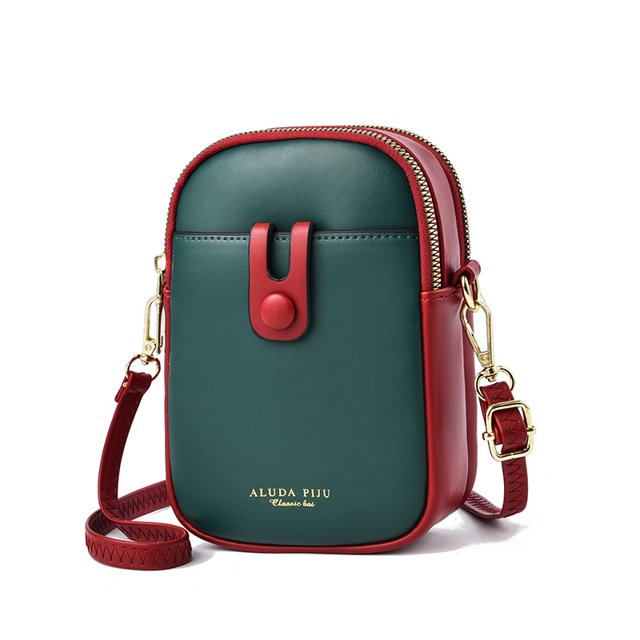 Bolso de hombro estilo verano estilo pequeño fresco color caramelo color simple bolso de mujer bolso cruzado para teléfono móvil de moda
