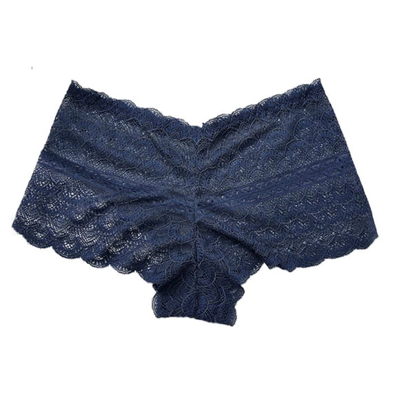 Women Boxer Briefs Anti-Lighting Full Lace Safety Pants