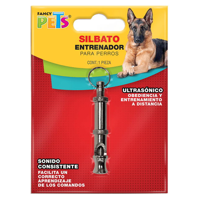 Silbato Entrenador Fancy Pets Metalico