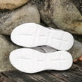thumbnail image 5 of HomeDM Womens Walking Sandals Open Toe Ankle Strap Casual Sport Sandals for Summer Beach, White Size 5.5, 5 of 9