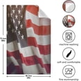 thumbnail image 3 of GZHJMY Flag Day Vintage American Flag Kitchen Dish Towels Set of 6,Dishcloths,Absorbent Soft Towels Hand Towels, Tea Towels,18" x 28", 3 of 6