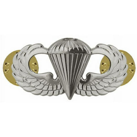 Army Basic Parachutist Badge (Mirror Finish)
