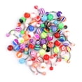 thumbnail image 4 of Juego de joyería Qarigey 20 piezas Acero inoxidable para perforaciones, 4 of 6