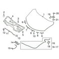 thumbnail image 2 of New Genuine Nissan Rod-Hood Support 657714BA0A / 65771-4BA0A OEM, 2 of 10