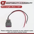 thumbnail image 6 of 1 Set Parking Light Socket Wiring for Jeep Compass 2007-2008 2010 No.68000686AA Lamp Bulb Pigtail Connector Harness, 6 of 7