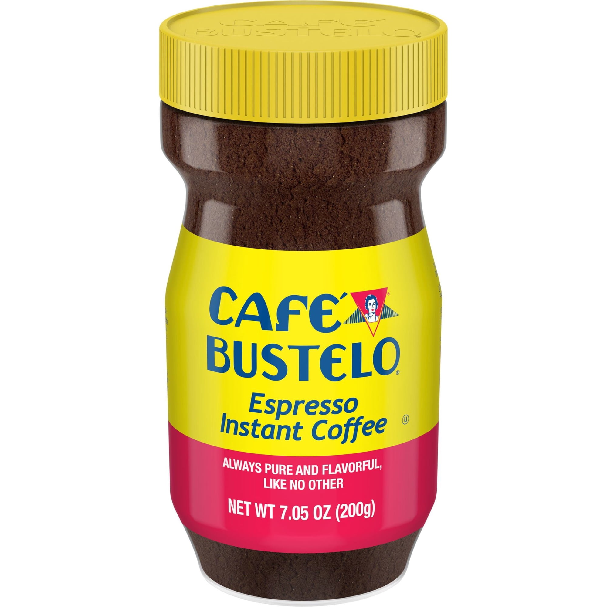 Cafe Bustelo Espresso Instant Coffee, 7.05 oz Jar