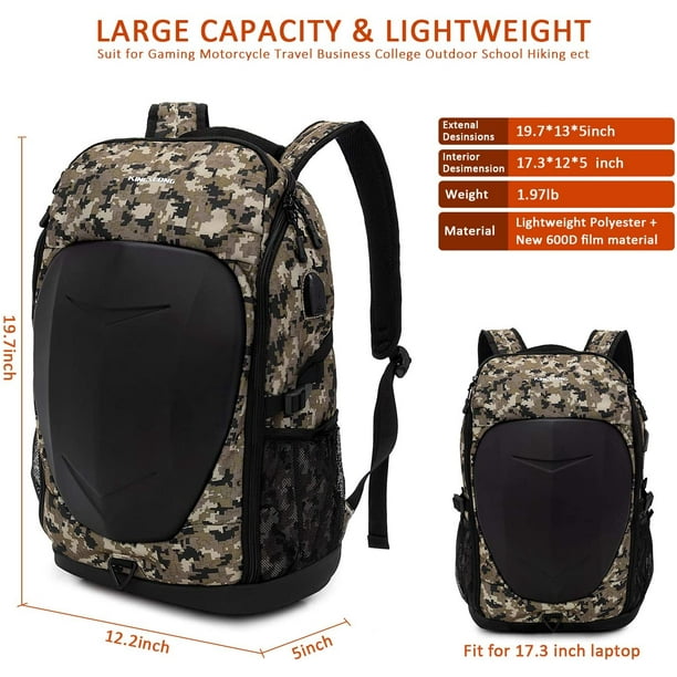 Kingslong laptop clearance backpack