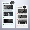 thumbnail image 5 of MERACH 90lb Olympic Weight Plates, 2-Inch Rubber Barbell Plates for Home Gym, Pair, 5 of 9