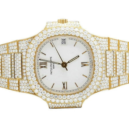 Patek Philippe Nautilus 3800/001 with 17.5 Ct VS Diamond