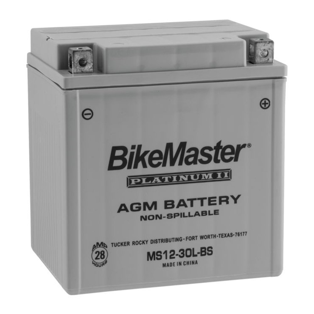BikeMaster AGM Platinum II Battery MS1230LBS For Polaris Slingshot