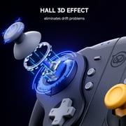 NYXI Wireless Gamecube Controller with Hall Effect Joystick and Mechanical Trigger for Switch, Switch Oled, and PC