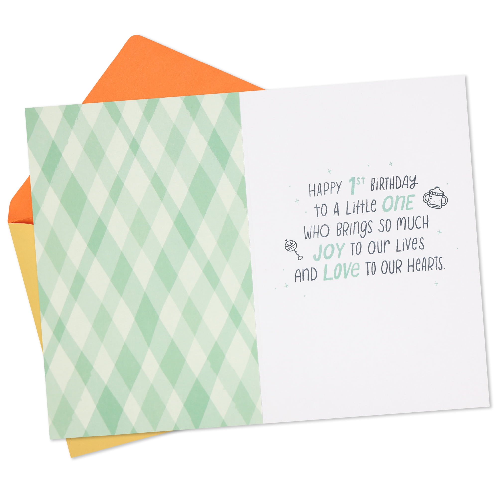 Hallmark 1st Birthday Card (One of a Kind)