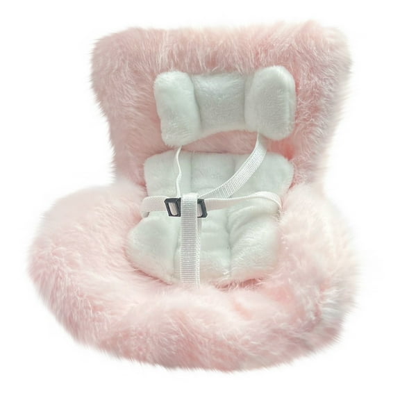 15-17cm doll Seat Pink carseat Safety Seat Cute Doll Air Outlet Aromatherapy decoration high-grade Car Interior Decoration