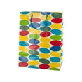 thumbnail image 1 of 9.5 x 5.25 x 12.5 in. Large Multi-Colored Dots Gift Bag, Pack of 72, 1 of 1